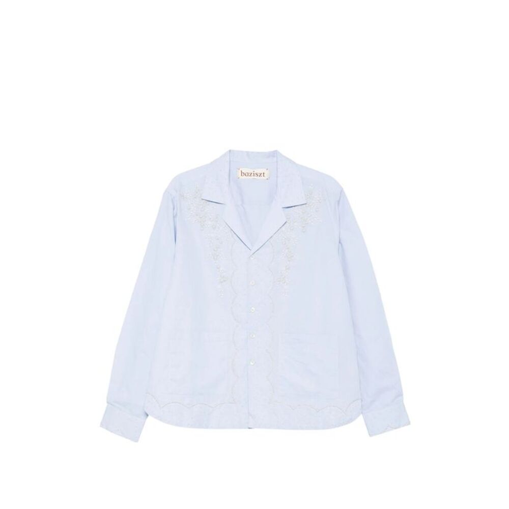 Baziszt Blue Shirts Men
